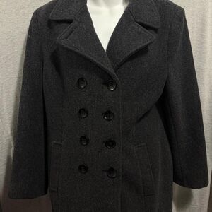 Calvin-klein Women's Wool Coat Jacket